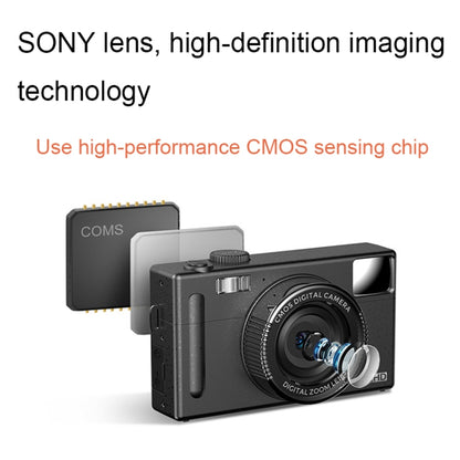 R1 48 ล้านพิกเซล HD 3.0 นิ้วหน้าจอ IPS กล้องดิจิตอลสำหรับเด็ก, Spec:, Black, Pink, Black+Card Reader, Pink+Card Reader