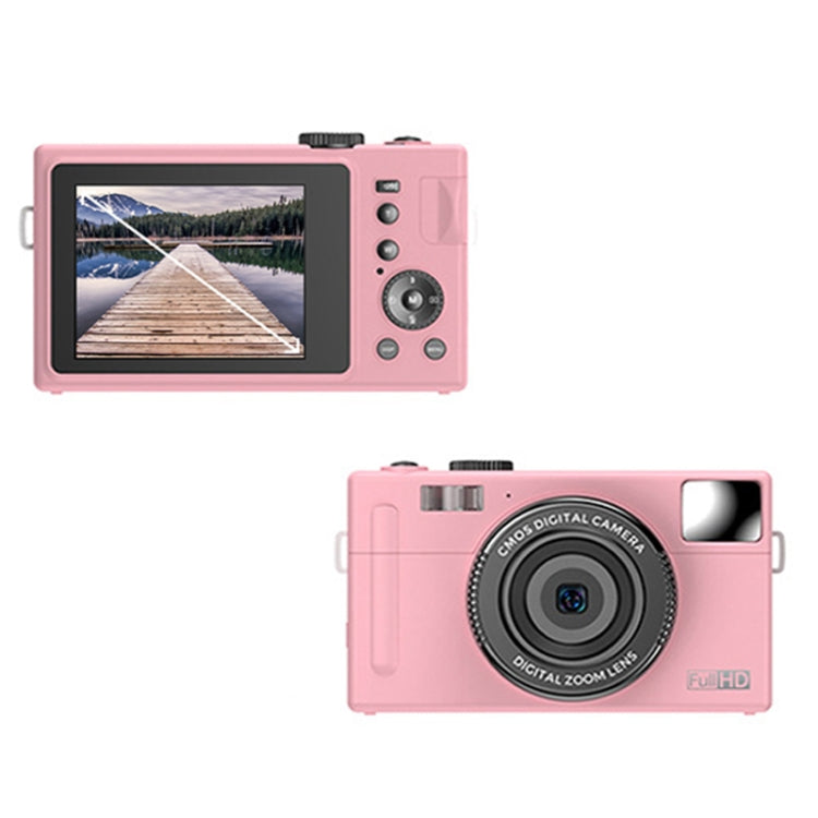R1 48 ล้านพิกเซล HD 3.0 นิ้วหน้าจอ IPS กล้องดิจิตอลสำหรับเด็ก, Spec:, Black, Pink, Black+Card Reader, Pink+Card Reader