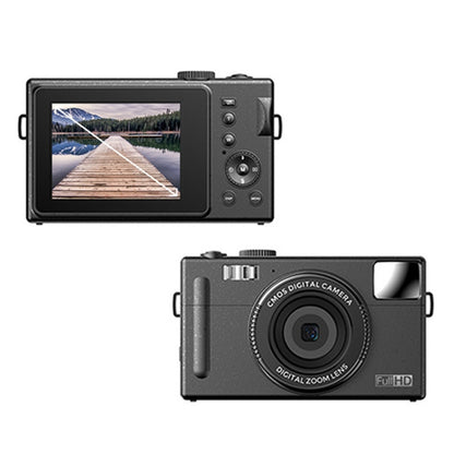 R1 48 ล้านพิกเซล HD 3.0 นิ้วหน้าจอ IPS กล้องดิจิตอลสำหรับเด็ก, Spec:, Black, Pink, Black+Card Reader, Pink+Card Reader