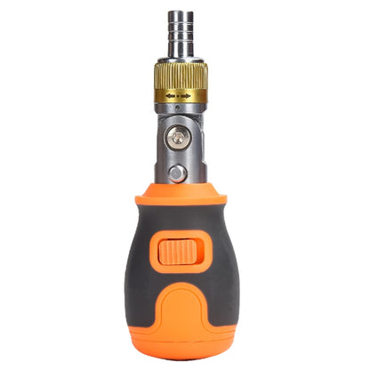 2050E 8 in 1 Portable Multifunctional S2 Batch Head ชุดไขควงวงล้อสองทาง, 8 In 1 Orange, 8 In 1 Gray
