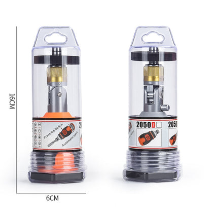 2050E 8 in 1 Portable Multifunctional S2 Batch Head ชุดไขควงวงล้อสองทาง, 8 In 1 Orange, 8 In 1 Gray