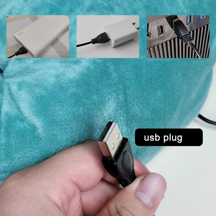 เครื่องอุ่นเท้าอุ่น USB เครื่องอุ่นเท้านุ่มสบาย