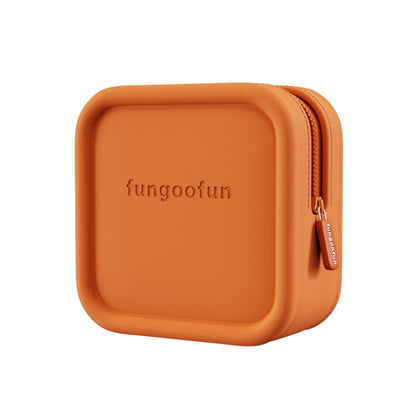 Fungoofun Candy Color EVA Travel Digital Storage Bag กระเป๋าเครื่องสำอาง, Square Pink, Square Orange, Square Yellow, Brick Pink, Brick Orange, Brick Yellow