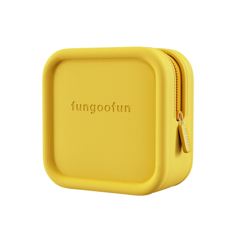 Fungoofun Candy Color EVA Travel Digital Storage Bag กระเป๋าเครื่องสำอาง, Square Pink, Square Orange, Square Yellow, Brick Pink, Brick Orange, Brick Yellow