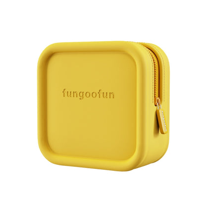Fungoofun Candy Color EVA Travel Digital Storage Bag กระเป๋าเครื่องสำอาง, Square Pink, Square Orange, Square Yellow, Brick Pink, Brick Orange, Brick Yellow