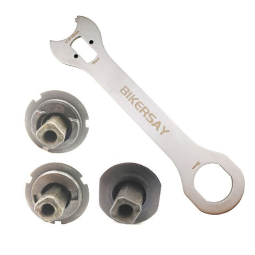 BIKERSAY เครื่องมือถอดเพลาจักรยาน Tail Hook Wrench Repair เครื่องมือ, GK-FK02