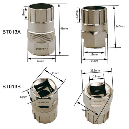 BIKERSAY เครื่องมือติดตั้งปลอกถอดมู่เล่จักรยาน, BT013A