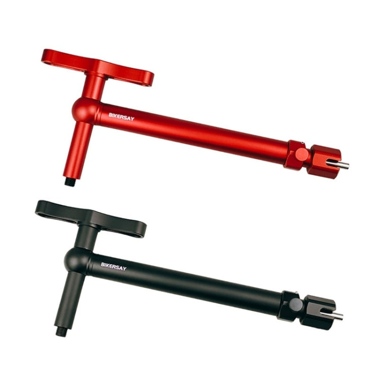 BIKERSAY ชุดล้อจักรยานด้านหลังเปลี่ยน Lug Tail Hook Correction Tool, BT053S Red, BT053S Black
