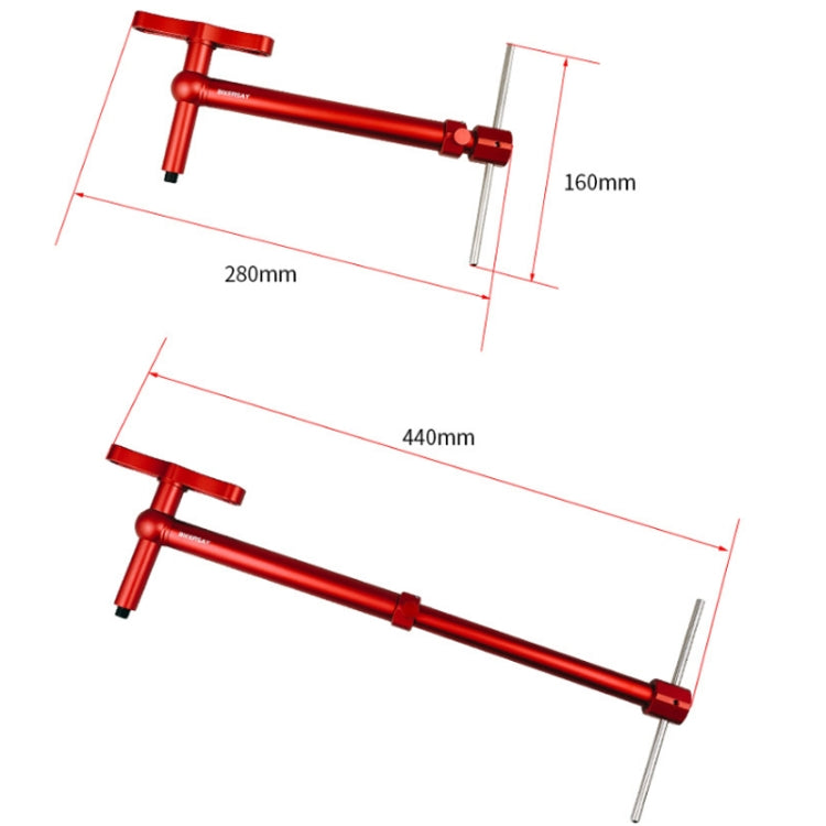 BIKERSAY ชุดล้อจักรยานด้านหลังเปลี่ยน Lug Tail Hook Correction Tool, BT053S Red, BT053S Black
