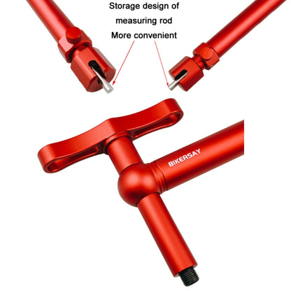 BIKERSAY ชุดล้อจักรยานด้านหลังเปลี่ยน Lug Tail Hook Correction Tool, BT053S Red, BT053S Black