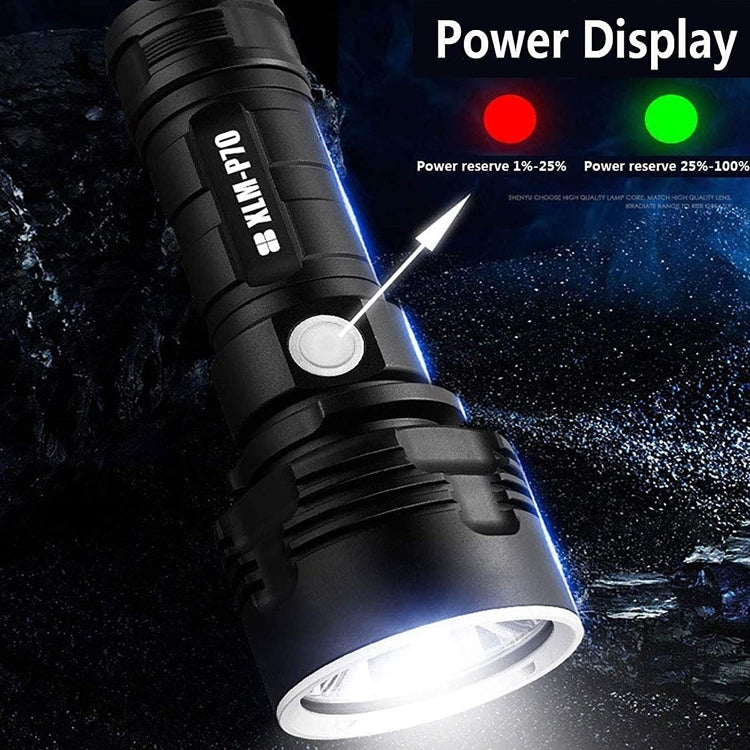 Strong Light Outdoor Waterproof Camping อลูมิเนียมไฟฉาย LED, สไตล์:, L2 (Without Battery)