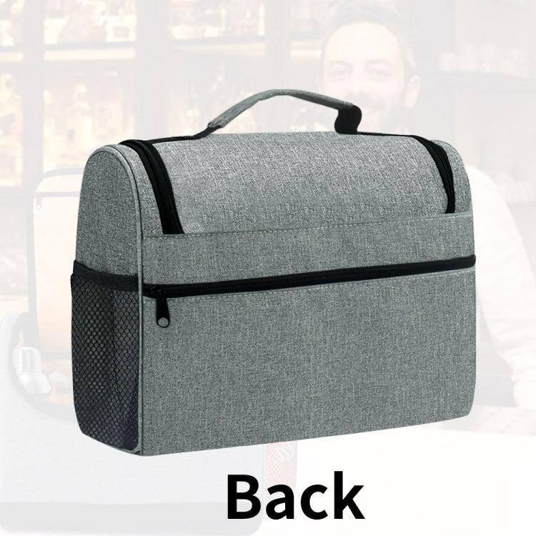 กระเป๋าเดินทางชุดบาร์เทนเดอร์ถุงเก็บเครื่องมือบาร์, 32.5 x 14.5 x 25.4cm