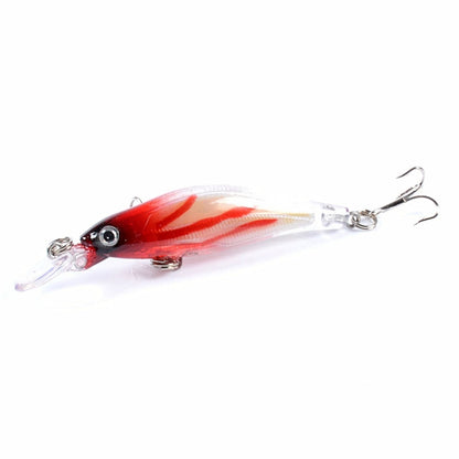 5 PCS M0137 8cm/6.3g Submerged Mino Roadrunner Bait Bionic เหยื่อพลาสติกแข็ง, M0137 1, M0137 3, M0137 4, M0137 5, M0137 7, M0137 8