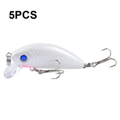5 PCS M0081 5cm 3.6g Bionic Lure Mino Plastic Hard Lure, M0081 1, M0081 2, M0081 3, M0081 4, M0081 6, M0081 8