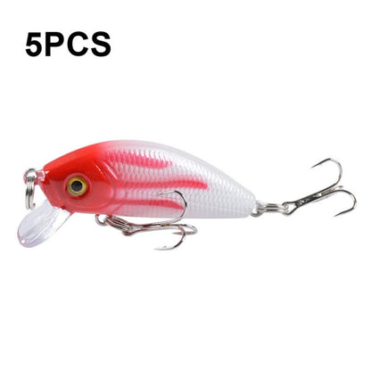 5 PCS M0081 5cm 3.6g Bionic Lure Mino Plastic Hard Lure, M0081 1, M0081 2, M0081 3, M0081 4, M0081 6, M0081 8