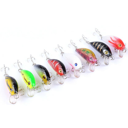 5 PCS M0081 5cm 3.6g Bionic Lure Mino Plastic Hard Lure, M0081 1, M0081 2, M0081 3, M0081 4, M0081 6, M0081 8