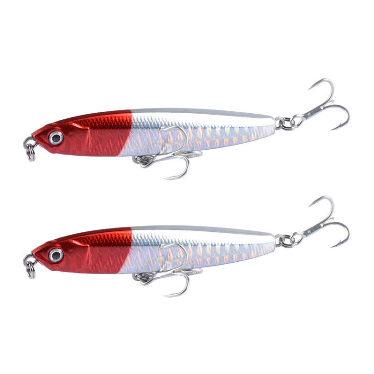 2 PCS CH79 Hard Bait Long Casting Sinking Pencil False Lure, ข้อมูลจำเพาะ:, 10.4cm 18g