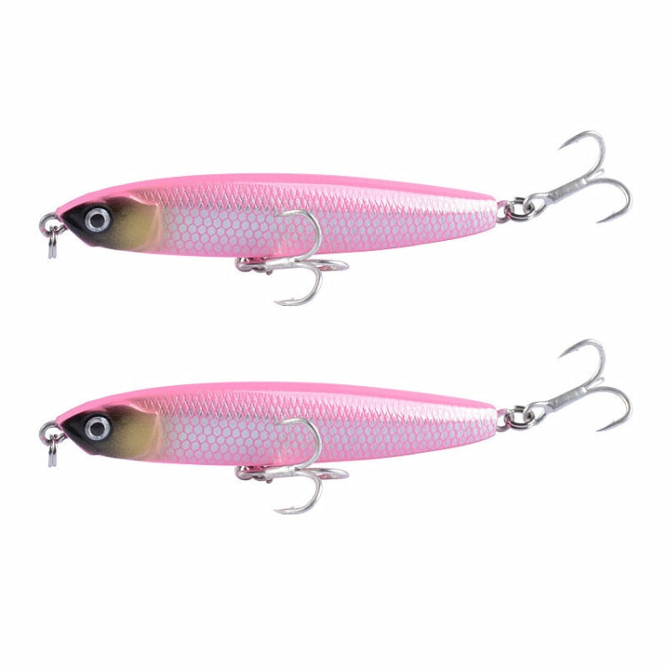 2 PCS CH79 Hard Bait Long Casting Sinking Pencil False Lure, ข้อมูลจำเพาะ:, 10.4cm 18g