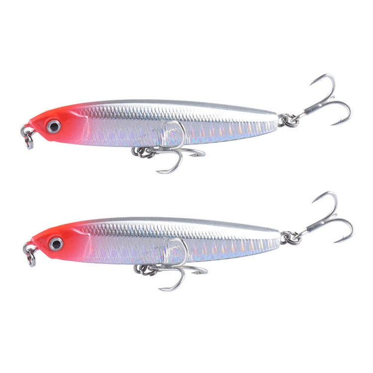 2 PCS CH79 Hard Bait Long Casting Sinking Pencil False Lure, ข้อมูลจำเพาะ:, 10.4cm 18g