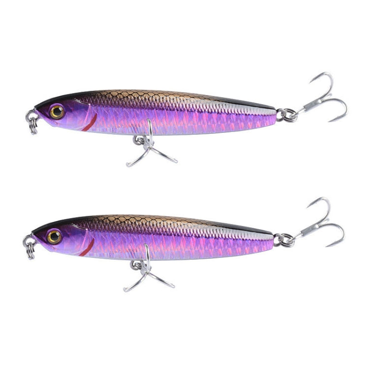 2 PCS CH79 Hard Bait Long Casting Sinking Pencil False Lure, ข้อมูลจำเพาะ:, 10.4cm 18g