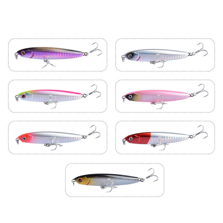 2 PCS CH79 Hard Bait Long Casting Sinking Pencil False Lure, ข้อมูลจำเพาะ:, 10.4cm 18g