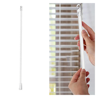 5PCS มู่ลี่อะคริลิกใสก้านย้ายแท่งไฟพร้อมที่จับตะขอ, ขนาด:, 12 Inch Acrylic Transparent Rod, 17 Inch Acrylic Transparent Rod, 24 Inch Acrylic Transparent Rod