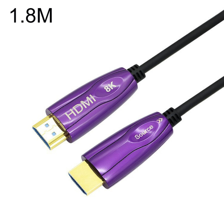 HDMI 2.1 8K 60HZ HD Active Optical Cable สายการแปลงหน้าจอคอมพิวเตอร์, ความยาวสายเคเบิล:, 60HZ 1.8m, 60HZ 3m, 60HZ 5m, 60HZ 8m, 60HZ 10m, 60HZ 15m, 60HZ 20m, 60HZ 25m, 60HZ 30m, 60HZ 35m, 60HZ 40m, 60HZ 50m, 60HZ 60m, 60HZ 70m, 60HZ 80m, 60HZ 90m       ...