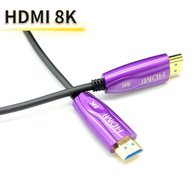 HDMI 2.1 8K 60HZ HD Active Optical Cable สายการแปลงหน้าจอคอมพิวเตอร์, ความยาวสายเคเบิล:, 60HZ 1.8m, 60HZ 3m, 60HZ 5m, 60HZ 8m, 60HZ 10m, 60HZ 15m, 60HZ 20m, 60HZ 25m, 60HZ 30m, 60HZ 35m, 60HZ 40m, 60HZ 50m, 60HZ 60m, 60HZ 70m, 60HZ 80m, 60HZ 90m       ...