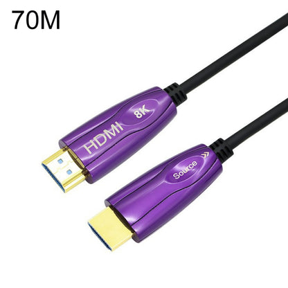HDMI 2.1 8K 60HZ HD Active Optical Cable สายการแปลงหน้าจอคอมพิวเตอร์, ความยาวสายเคเบิล:, 60HZ 1.8m, 60HZ 3m, 60HZ 5m, 60HZ 8m, 60HZ 10m, 60HZ 15m, 60HZ 20m, 60HZ 25m, 60HZ 30m, 60HZ 35m, 60HZ 40m, 60HZ 50m, 60HZ 60m, 60HZ 70m, 60HZ 80m, 60HZ 90m       ...