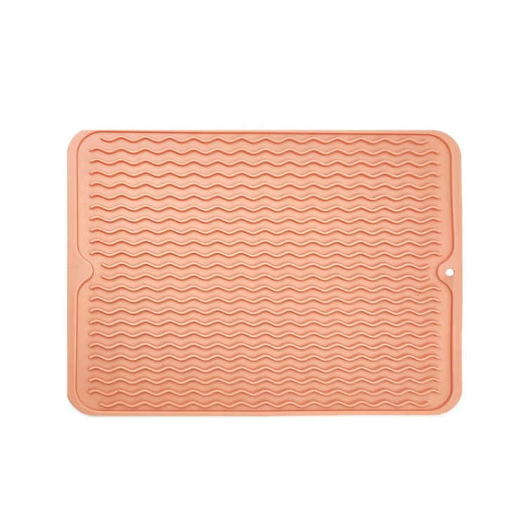 TPR แผ่นความร้อนหนาลายคลื่นท่อระบายน้ำแผ่นกันลื่น, Khaki Pink, Khaki Gray, Khaki Blue