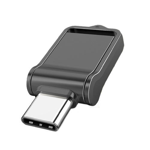 USB 2.0 + Type-C/USB-C ความเร็วสูง ??มินิคอมพิวเตอร์และโทรศัพท์ดิสก์ U โรตารี่อเนกประสงค์, 32GB, 64GB, 128GB