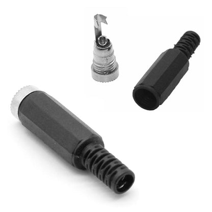 30 PCS ประกอบลวดบัดกรี DC หัวหญิง, DC 2.1mm, DC 2.5mm