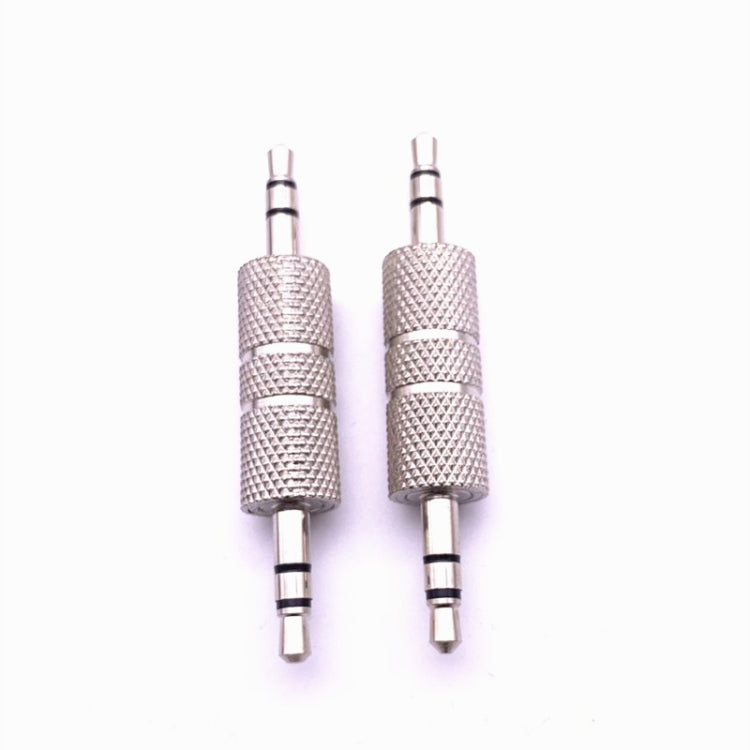 20 PCS Metal 3.5mm Audio Male to Male ตรงผ่านอะแดปเตอร์
