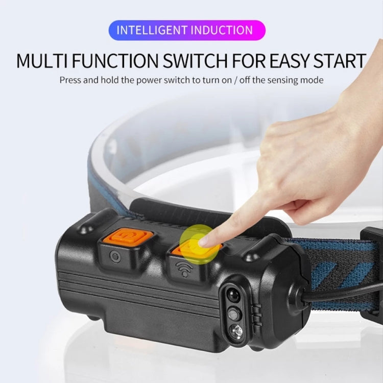 XPG + COB Sensor ไฟหน้าไฟฉาย 6 โหมดแสง ไฟหน้าแบบชาร์จไฟได้, W678-2 Zoom, 678-1 Fixed Focus
