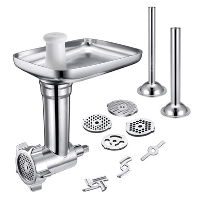 KA-09 สำหรับ Kitchenaid หัวเนื้อสับ เนื้อสับและอุปกรณ์เครื่องทำเส้นก๋วยเตี๋ยว, Grinder Meat Set