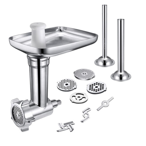 KA-09 สำหรับ Kitchenaid หัวเนื้อสับ เนื้อสับและอุปกรณ์เครื่องทำเส้นก๋วยเตี๋ยว, Grinder Meat Set