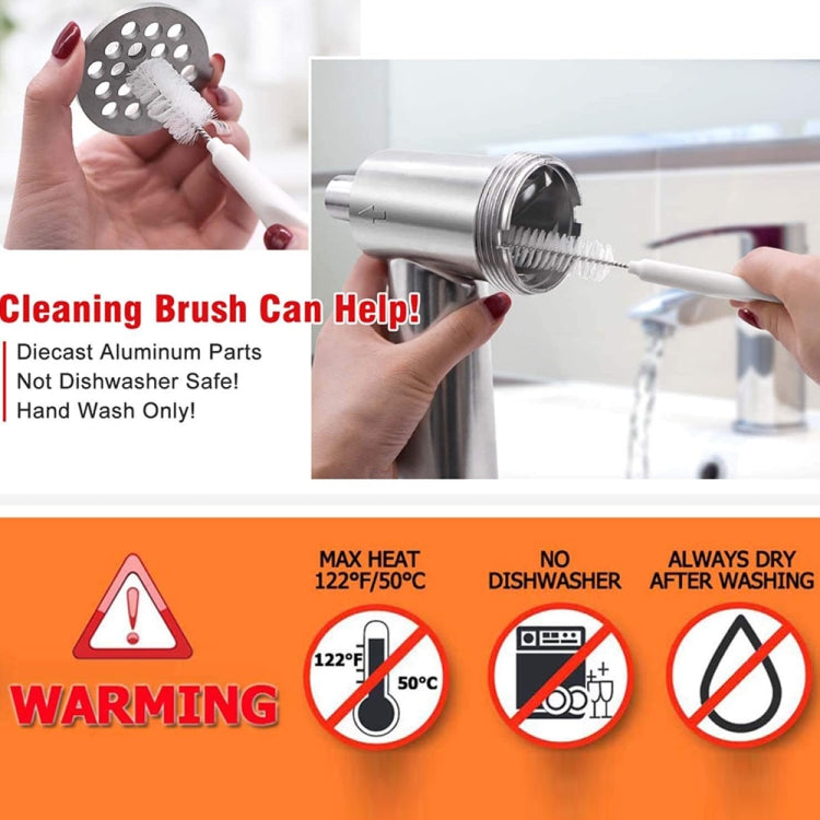 KA-09 สำหรับ Kitchenaid หัวเนื้อสับ เนื้อสับและอุปกรณ์เครื่องทำเส้นก๋วยเตี๋ยว, Grinder Meat Set