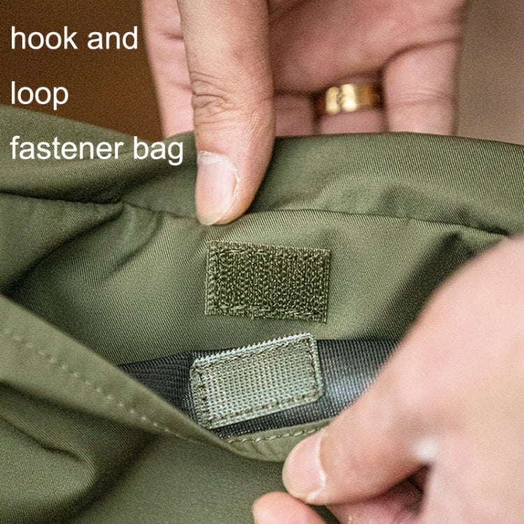 Maden TSS2201030 กระเป๋าสะพายไหล่ข้างเดียวแบบ Multi Pocket, TSS2201030 Carbon Black