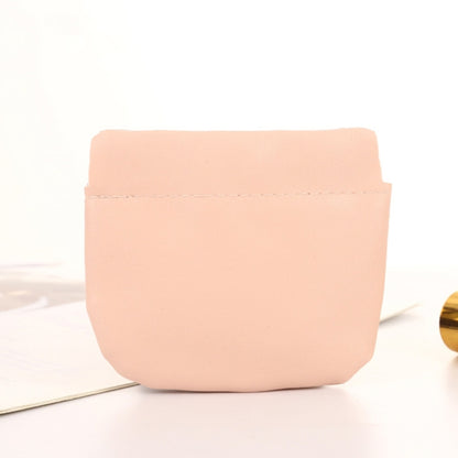 3PCS ลิปสติกแบบพกพา PU Case Mini Coin Cases Headphones Bag, Yellow, Pink, Light Blue, Light Grey, Black