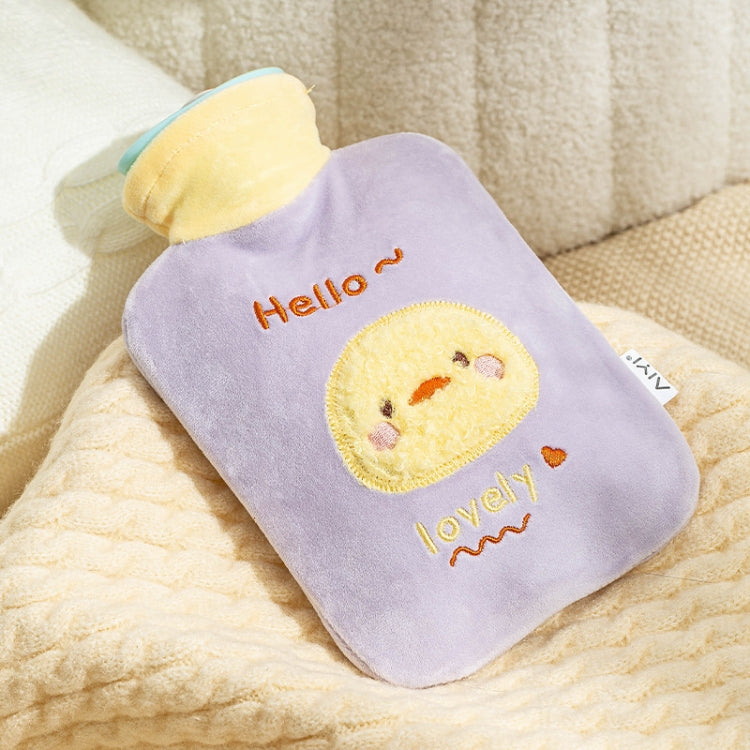 ZS103 กระเป๋าใส่น้ำร้อนลายการ์ตูน Plush ป้องกันการระเบิดขวดน้ำร้อนกันรั่ว Spec:, Pink Lucky Rabbit, Beige Lucky Rabbit, Brown Bear, Khaki Bear, Purple Duck, Pink Rabbit, Deep Blue Duck, Ink Green Duck, Intervened Pink, Intervened White, Intervened Coff...