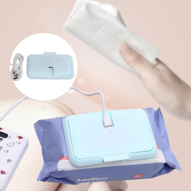 ฮีตเตอร์ผ้าขนหนูเปียก USB แบบพกพาสำหรับรถบ้าน, USB Light Blue, USB Pink, USB White
