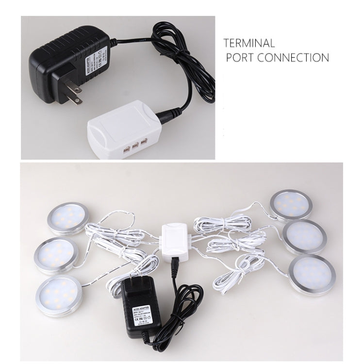 6 พอร์ต 2510 Hub Splitter กล่องรวมสัญญาณ Distributer Connectors Cabinet Light Adapter, 6 Ports  Without DC Header, 6 Ports With DC Head