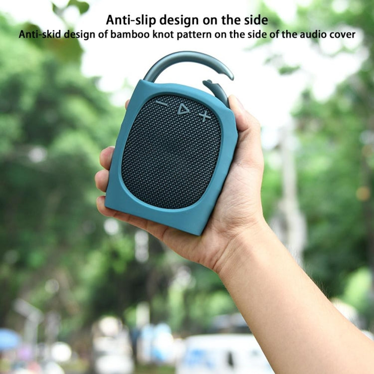 สำหรับ JBL Clip 4 ลำโพงบลูทูธเคสซิลิโคนฝาครอบป้องกันพร้อมสายรัด, Style 2 (Black), Style 2 (Blue), Style 2 (Green), Style 2 (Pink)