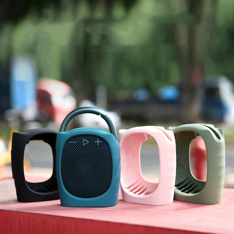 สำหรับ JBL Clip 4 ลำโพงบลูทูธเคสซิลิโคนฝาครอบป้องกันพร้อมสายรัด, Style 2 (Black), Style 2 (Blue), Style 2 (Green), Style 2 (Pink)