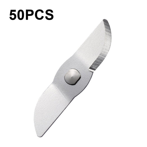 50 PCS CA-M239 เครื่องคั้นน้ำผลไม้แบบพกพาใบมีดครึ่งวงกลมตรง 304 มีดกวนสแตนเลส, Semi-Circle Straight