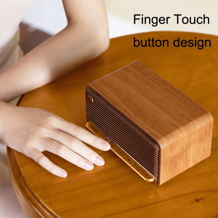 Edifier M230 Retro Classic Desktop แบบพกพาไร้สาย Bluetooth 5.0 ลำโพงไม้, M230