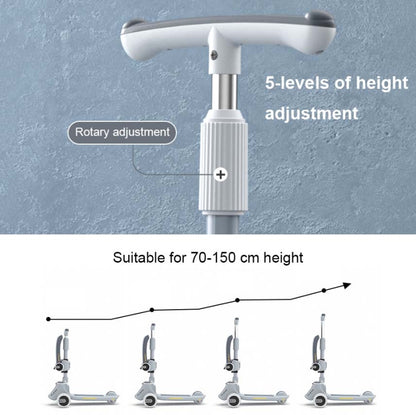 MIJIAQI 01 3 In 1 สกู๊ตเตอร์เด็กพับได้อเนกประสงค์พร้อมดนตรีและไฟ ข้อมูลจำเพาะ:, White Seat, Gray Seat, Pink Seat, Blue Seat, White, Gray, Pink, Blue