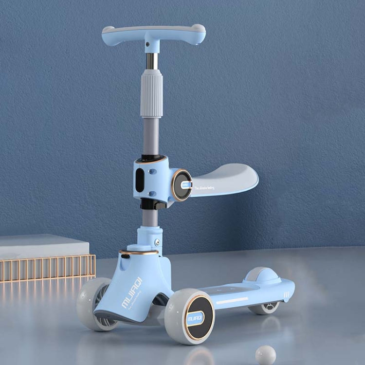 MIJIAQI 01 3 In 1 สกู๊ตเตอร์เด็กพับได้อเนกประสงค์พร้อมดนตรีและไฟ ข้อมูลจำเพาะ:, White Seat, Gray Seat, Pink Seat, Blue Seat, White, Gray, Pink, Blue