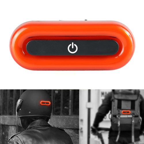 ไฟเตือนหมวกกันน็อค Blaster จักรยาน LED ไฟท้ายแบบชาร์จไฟได้, Black