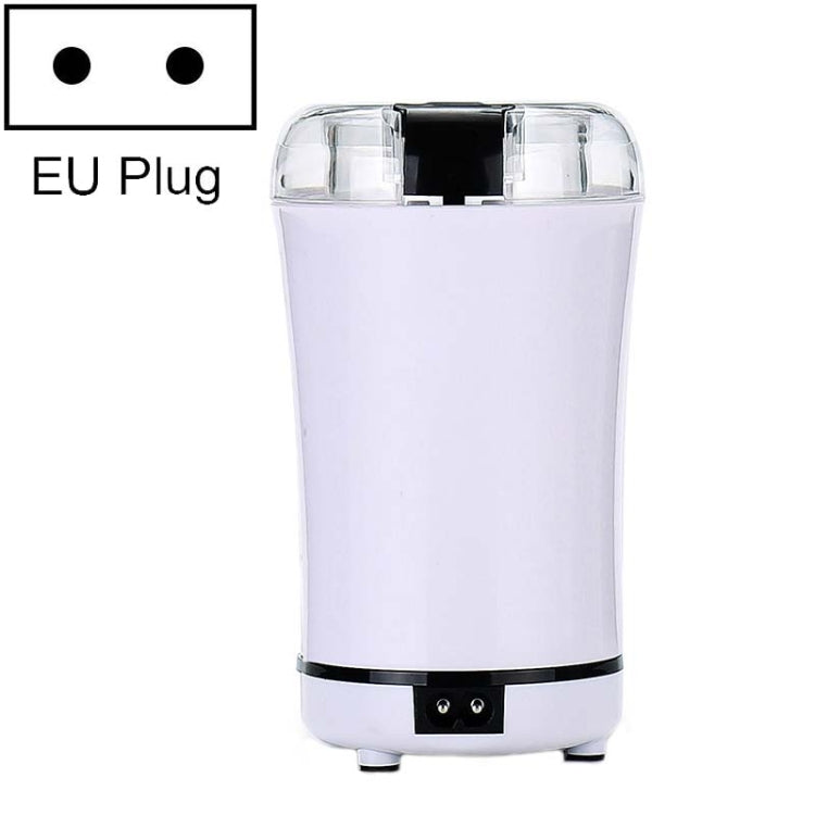M150A เครื่องบดเมล็ดกาแฟไฟฟ้าขนาดเล็กแบบสเตนเลสสตีล, Spec:, US Plug (Purple), US Plug (Black), US Plug (White), EU Plug (White), EU Plug (Purple), UK Plug (White), UK Plug (Black), UK Plug (Purple)